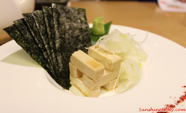 Tokushima Ramen, Ippudo Malaysia, Marinated Cream Cheese with Crispy Seaweed