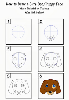 Savanna Williams: How to Draw Dogs Video Tutorials- Panting and Cute