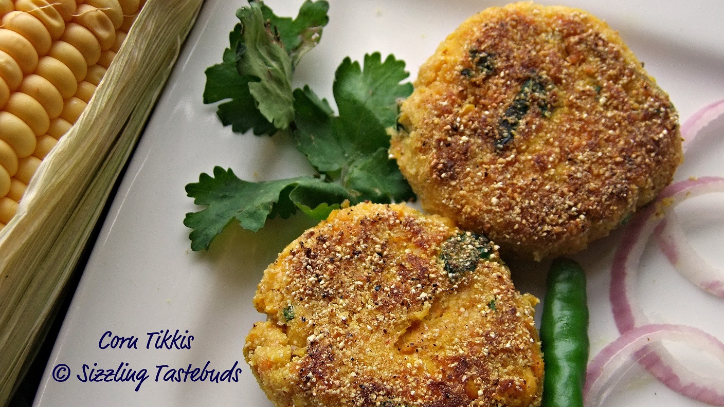 Sizzling Tastebuds Makai Tikki Corn tikki Kids Snacks