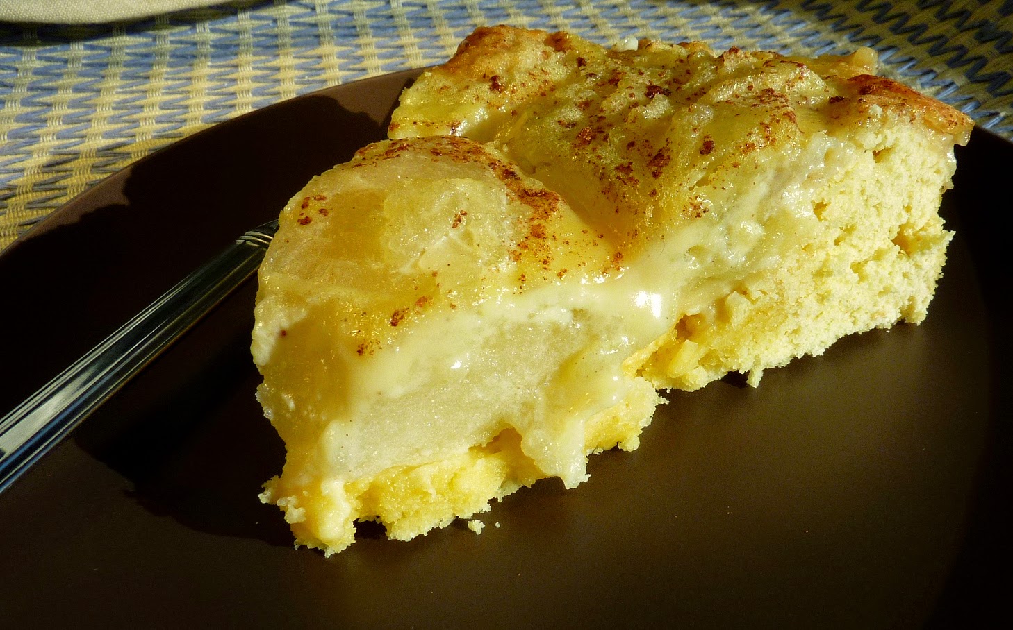 Tartaleta de manzana sin gluten ni lacteos