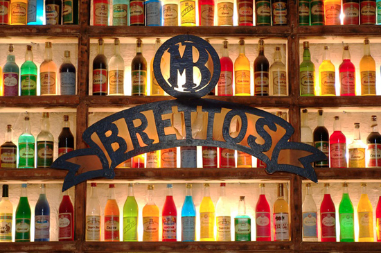 Brettos Liquors Store in Plaka, Athens.