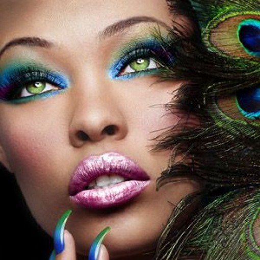Dramatic Black Makeup