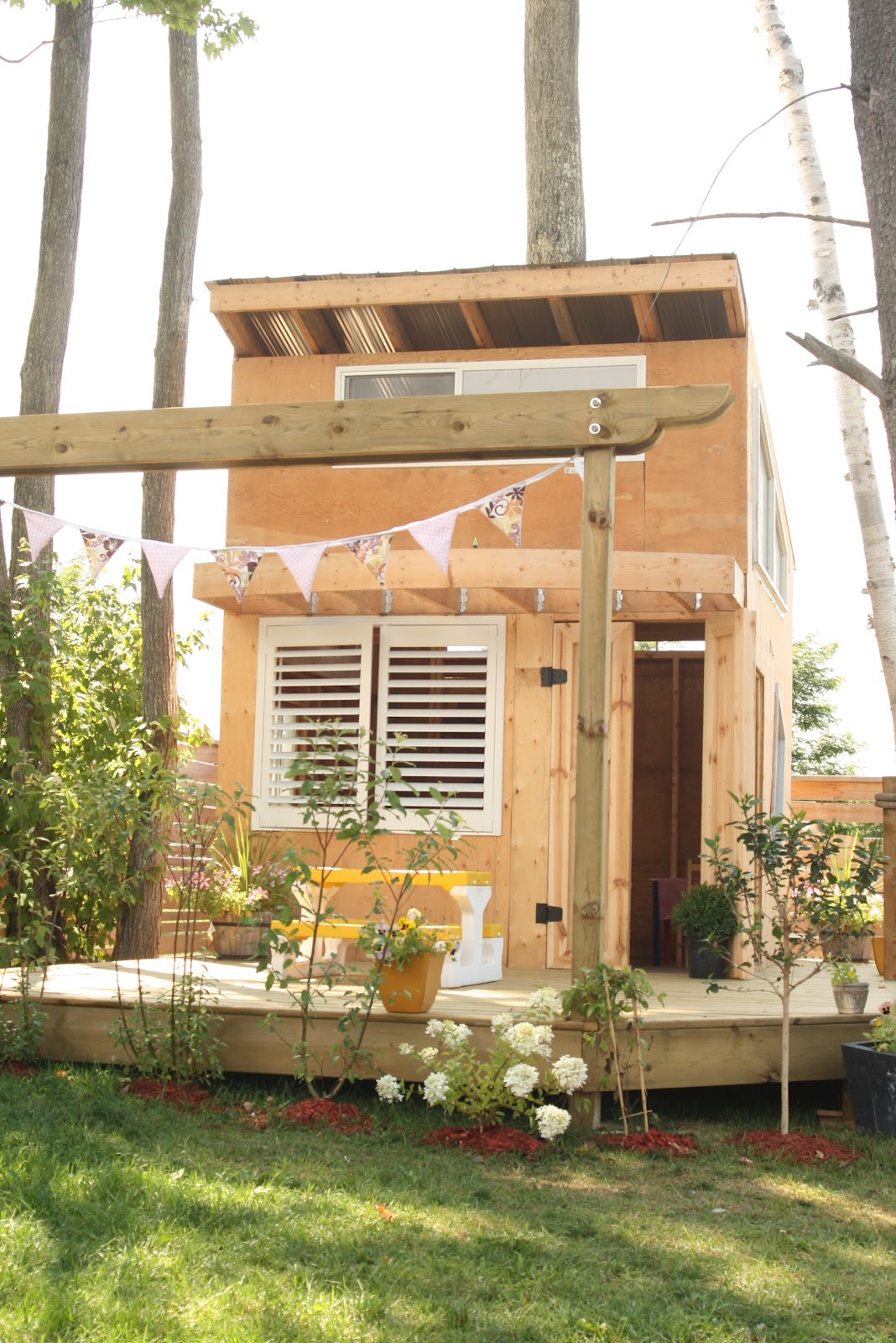 Little Wee Shop Step by Step Tree House Photos Modern Tree House