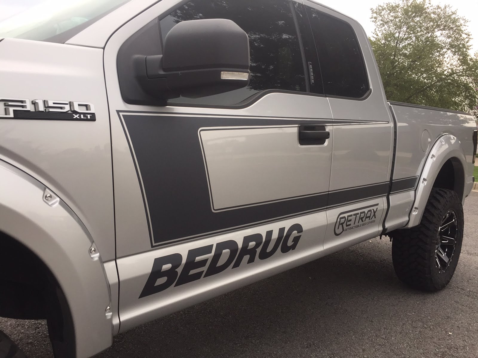 Motorsports Authority (MSA) SEMA 2015 BedRug's 2015 F150 XLT Side