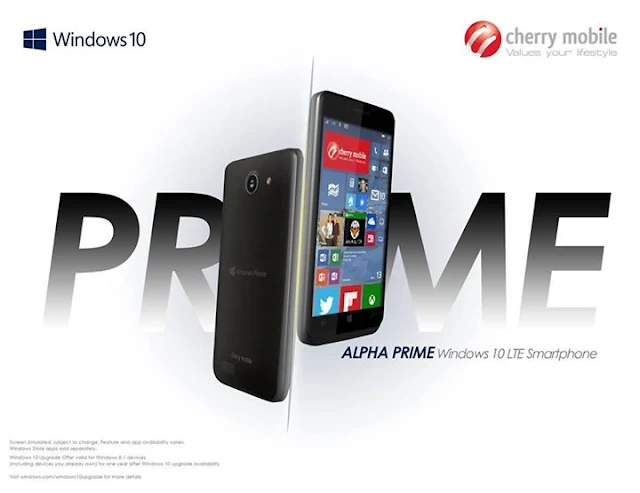 Cherry Mobile Alpha Prime Windows 10