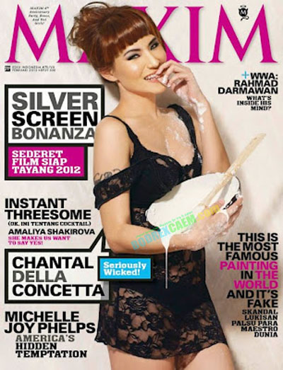 Foto Foto HOT Terbaru Chantal Della Concetta di Majalah Maxim Dan 