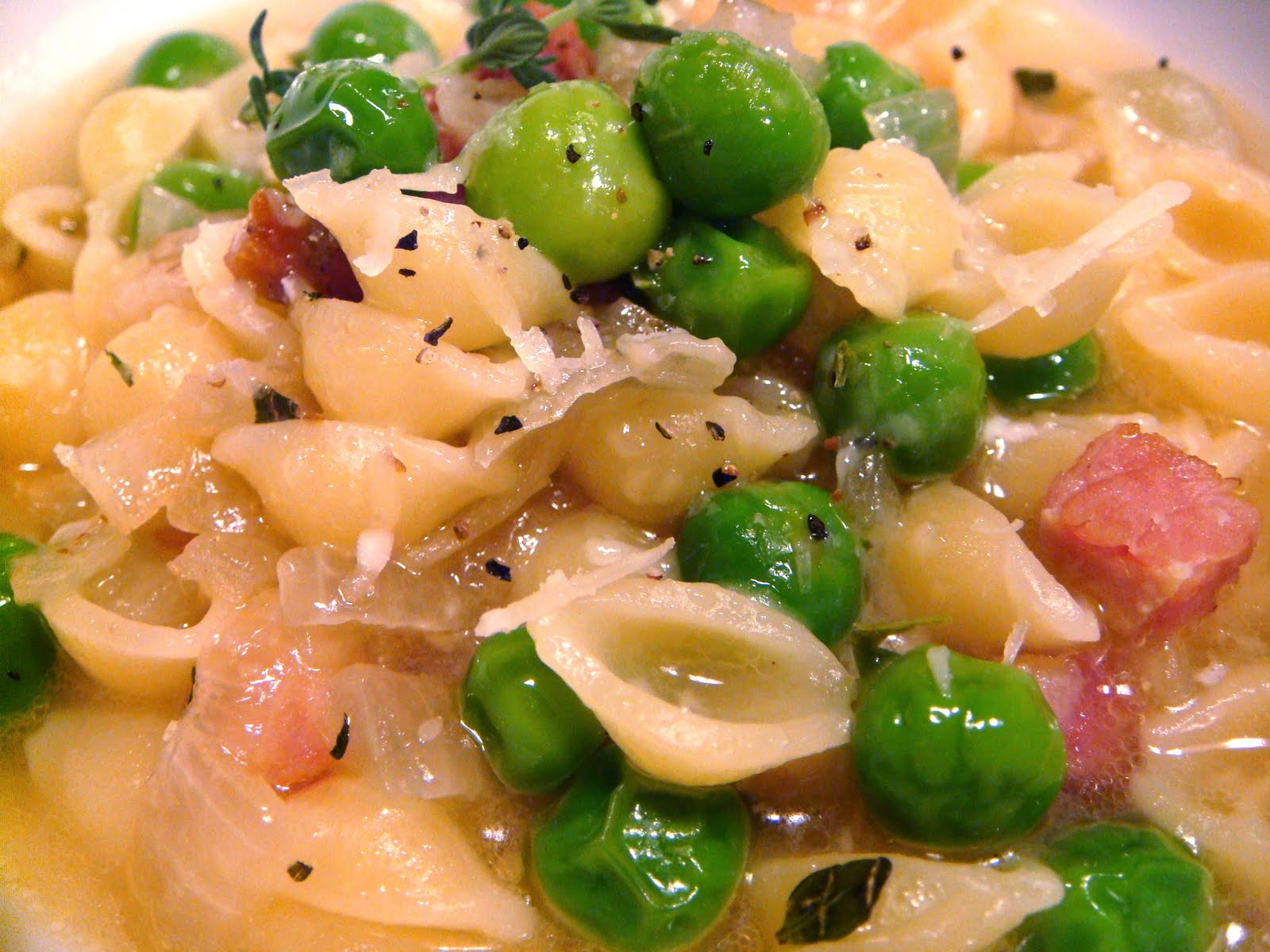 Delicious Dishings Minestra Di Pasta E Piselli