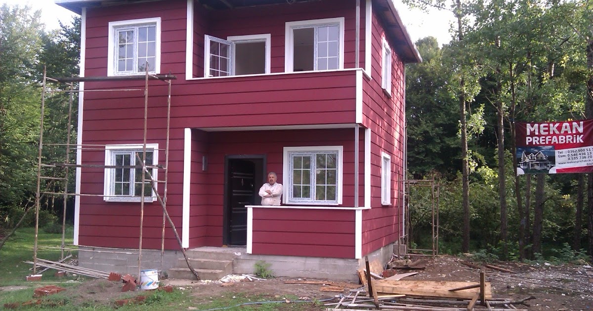 Ünyede Prefabrik Ev Bafra Mekan Prefabrik