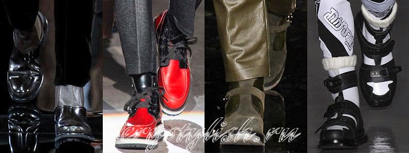 Winter 2015 Men's Shoes Fashion Trends
