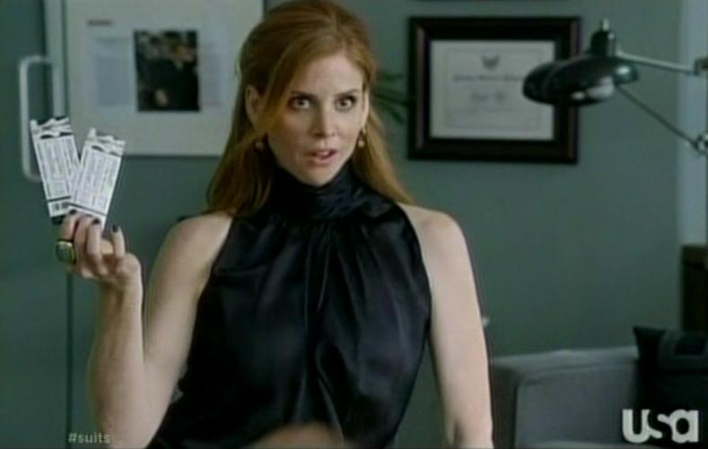 know zilch about this chick in real life, but Donna on Suits is purr
