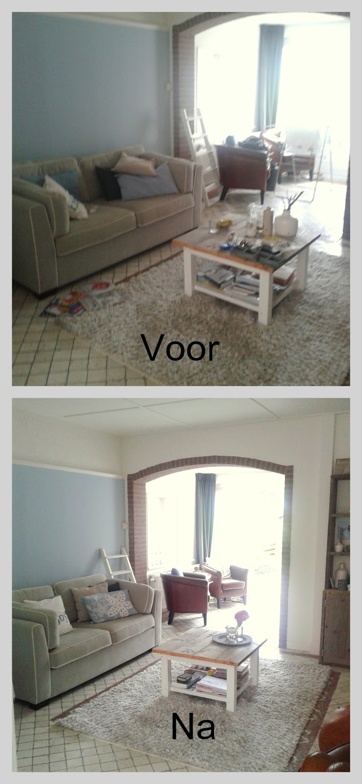 Made with your own love!: hoe je een schoon huis kunt faken voor ... Woonkamer en eetkamer