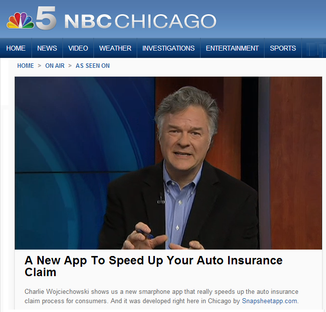 Hindsight Snapsheet Management Appears on NBC Chicago Tech Show with