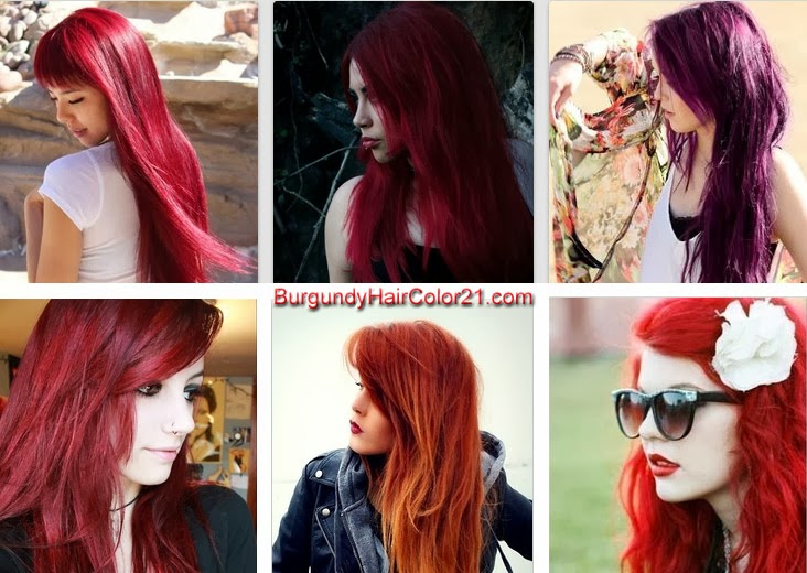 Burgundy Hair Color Burgundy Hair Color