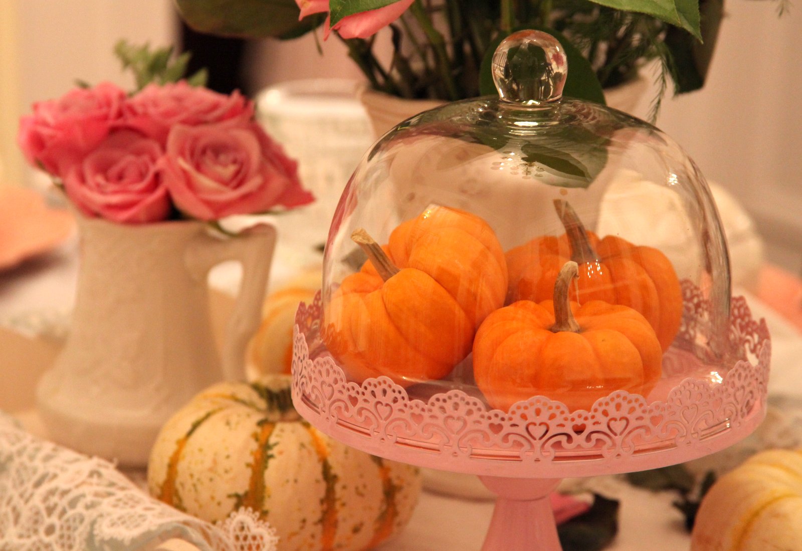 A Little Loveliness: A Little Pink Thanksgiving