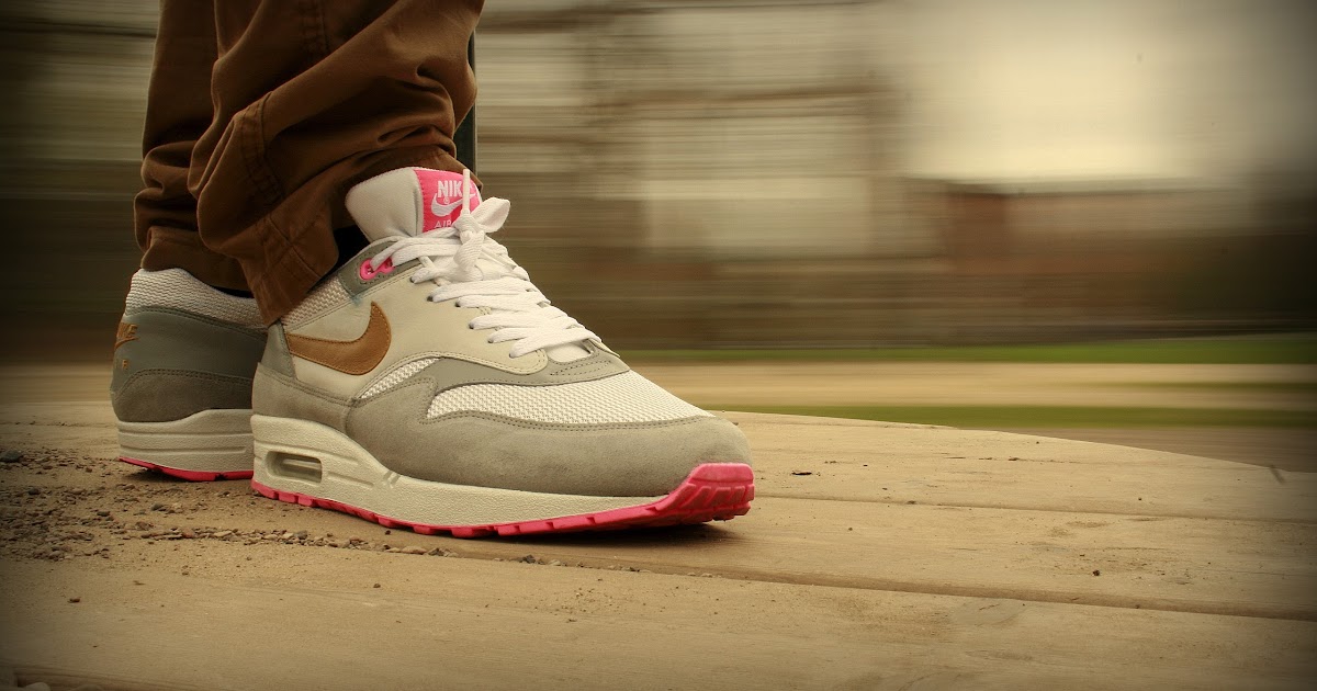 apprehend the hype Nike Air Max 1 Pink / Grey