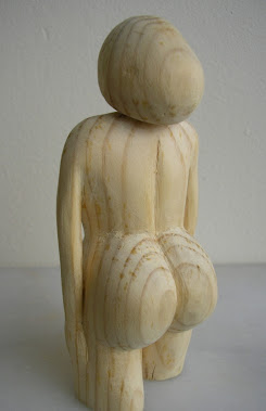 Wood statuette - Cem Koç