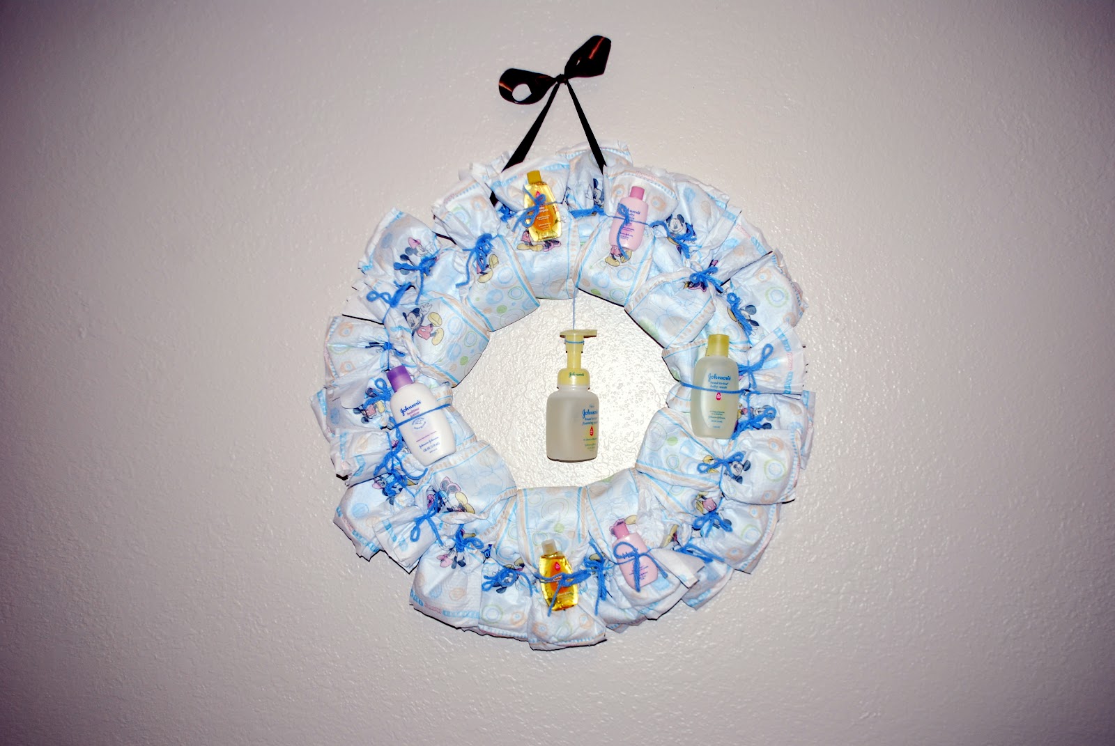 Kara's Korner Diaper Wreath and Wishing Tree
