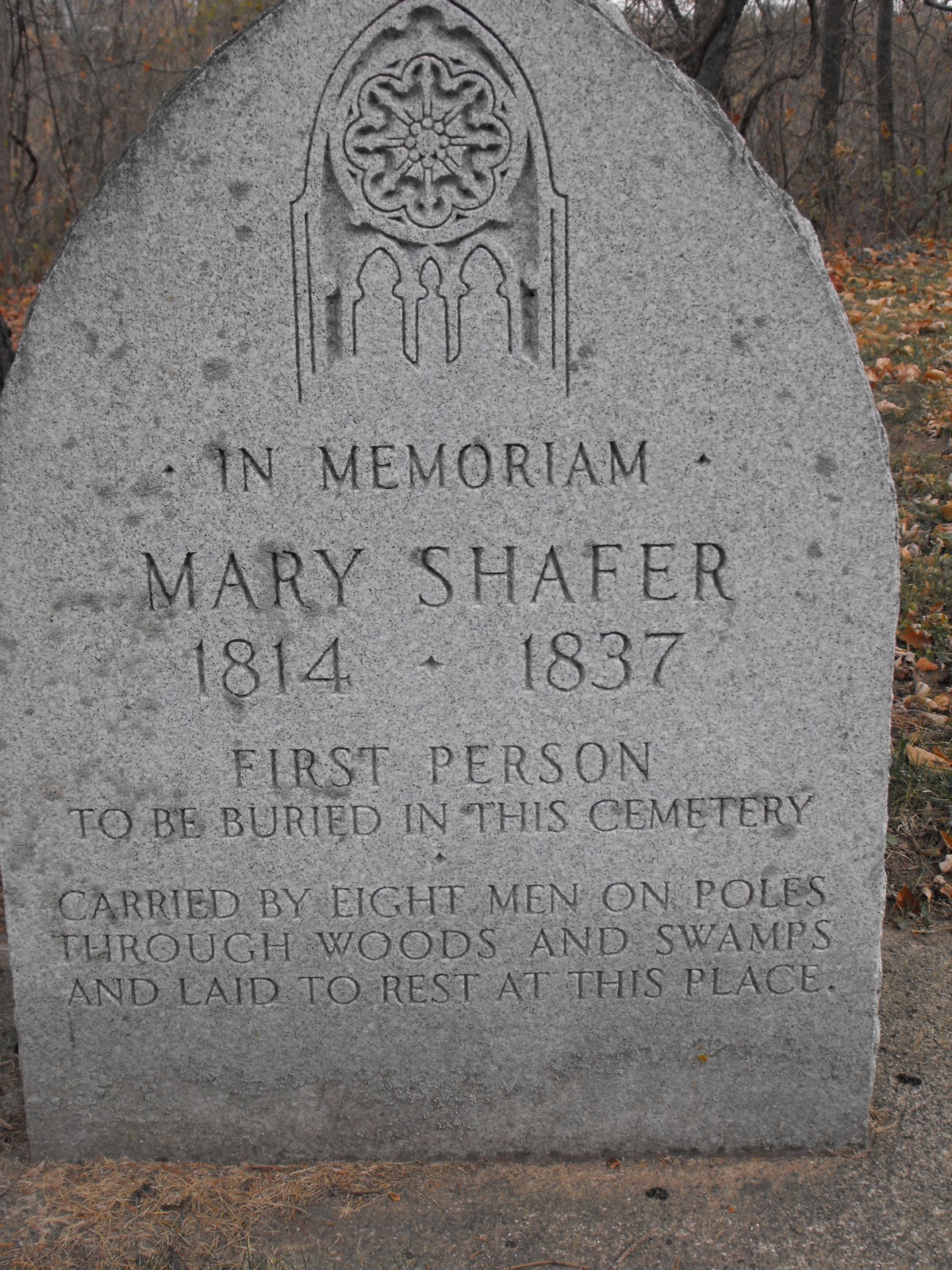 Headstones & More 1st Person Buried in St. Matthew's Cemetery Lima, Ohio