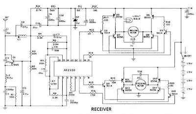 radio control circuit diagram