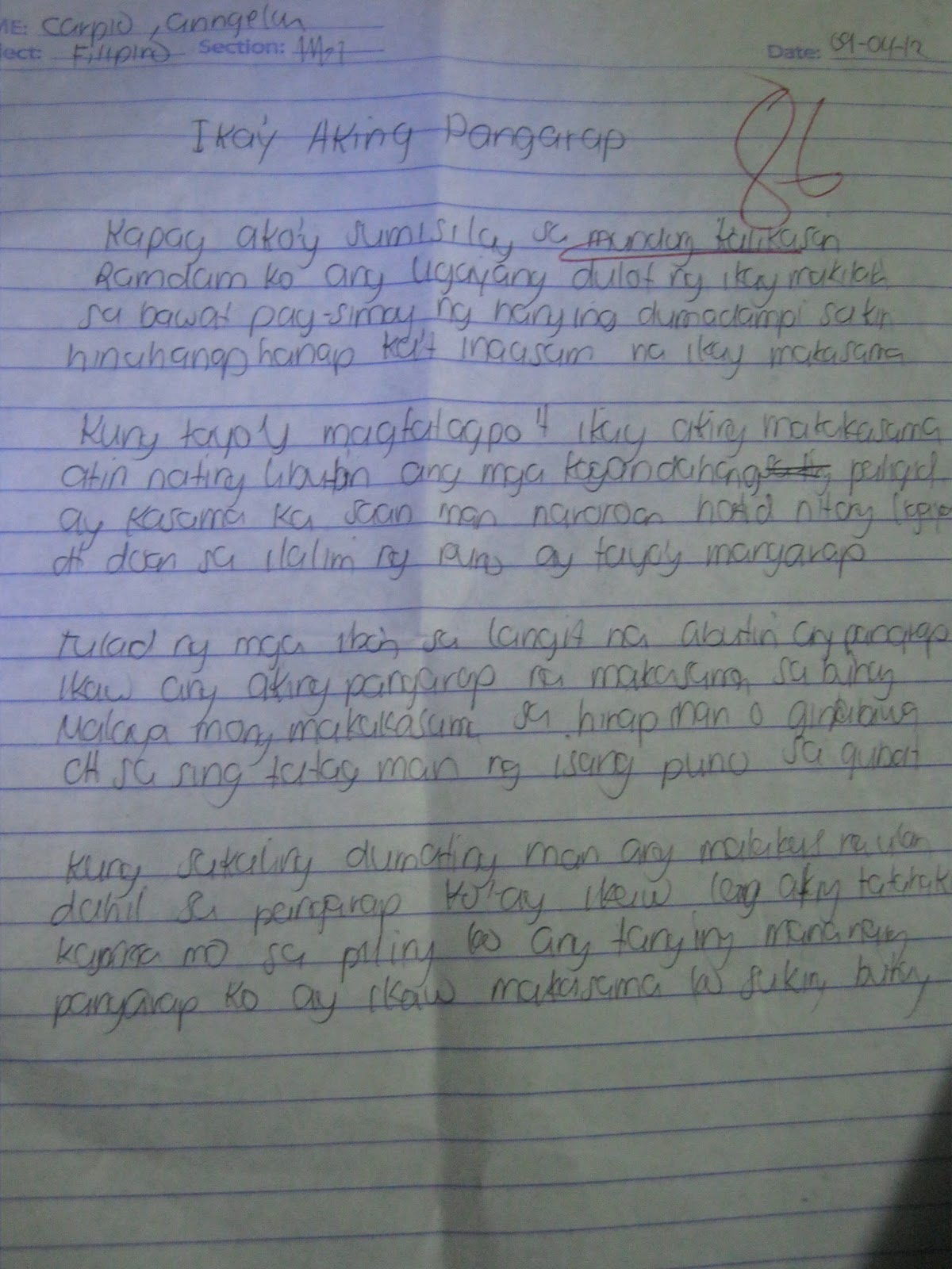 How to write essay in tagalog image