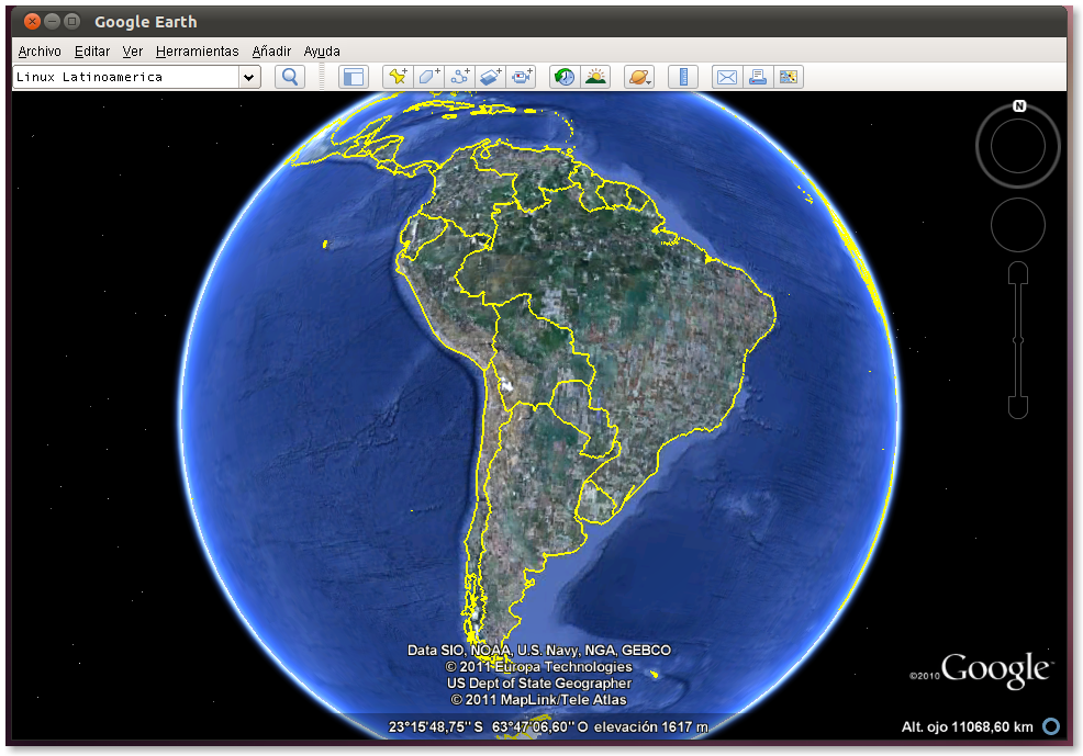 Linux Latinoamerica Como instalar Google Earth en Ubuntu 11.04