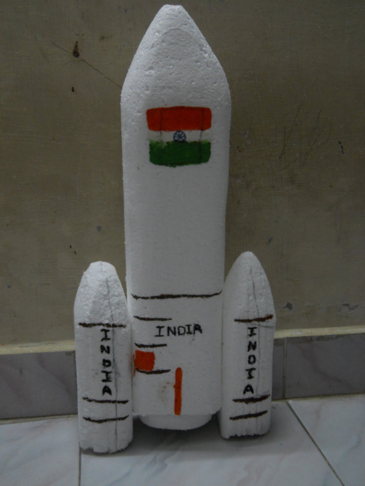 How To Make Rocket Model With Chart Paper