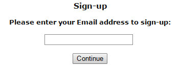 Enter your e-mail ID in this box available in Donkeymails home page