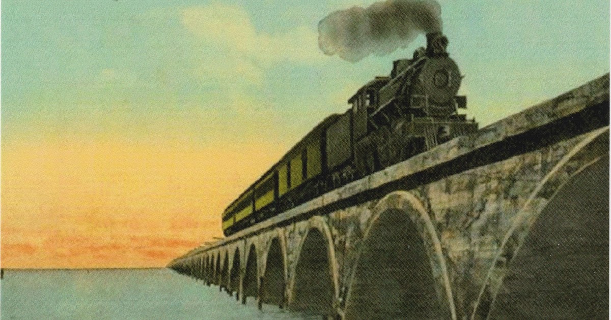 One Postcard a Day Florida Overseas Railroad