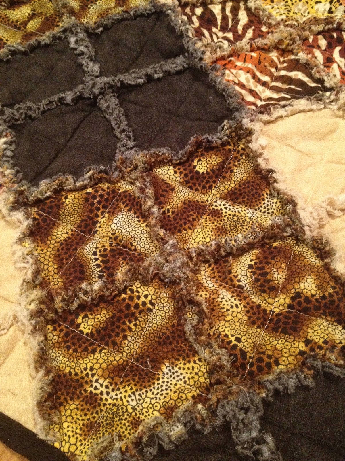 cheetah quilt