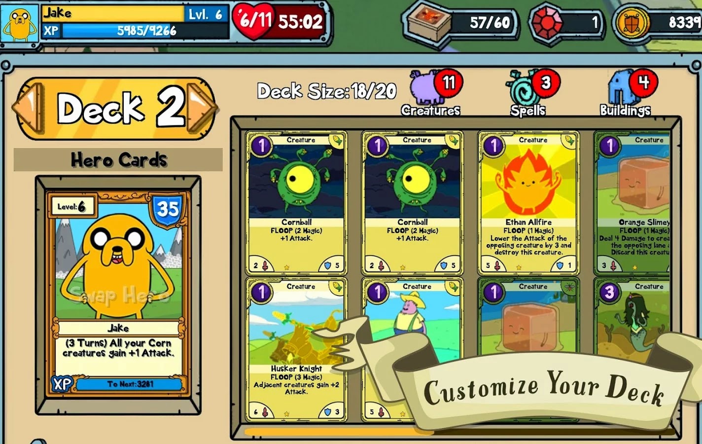 Card Wars Adventure Time v1.8.0 Android Mesh