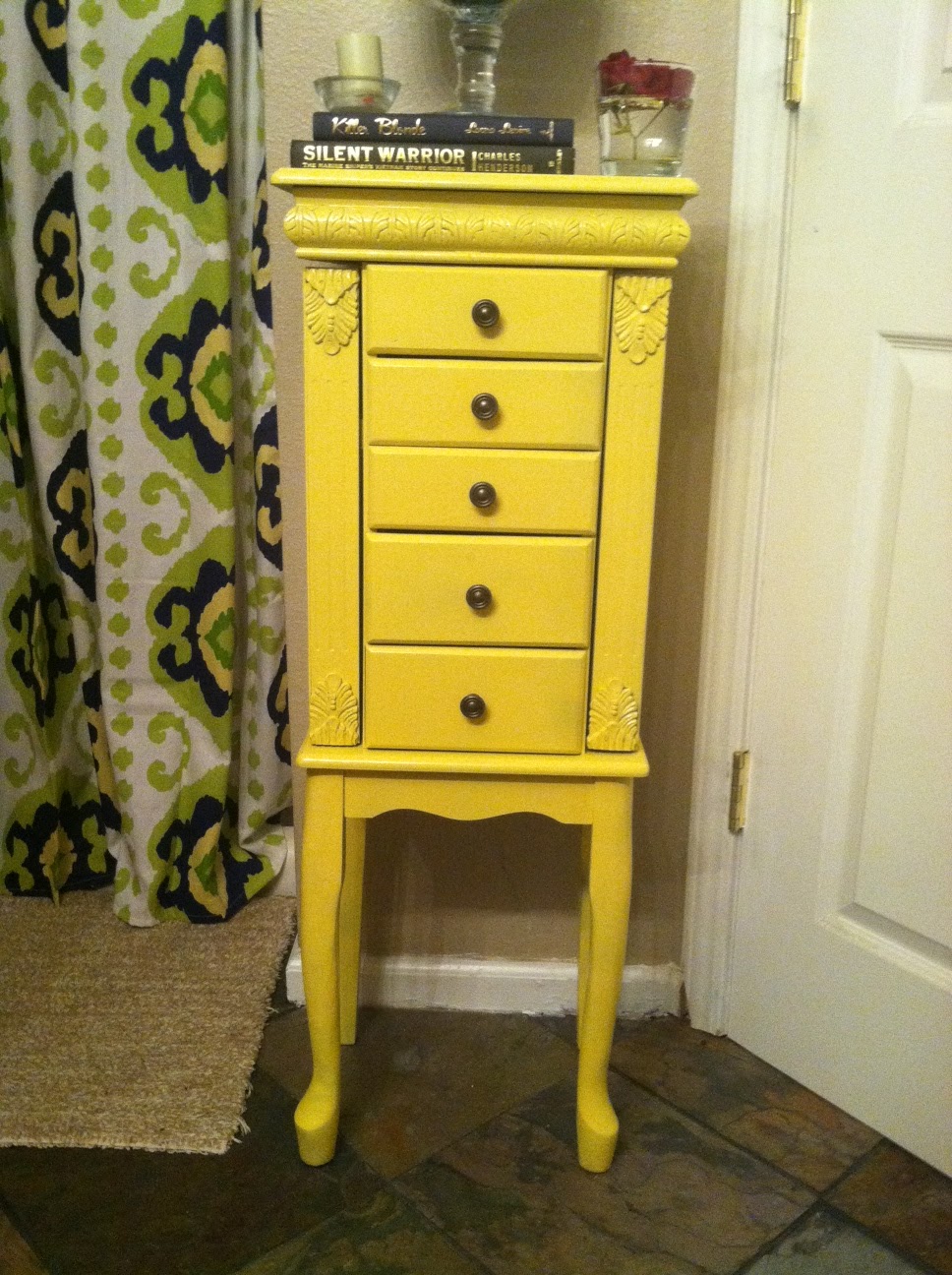 Repurposed Life Designs Jewelry Armoire Makeover