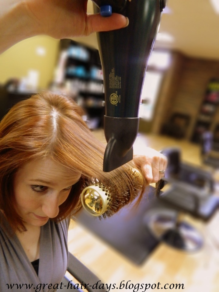 Great Hair Days How To Blow Drying with a Round Brush