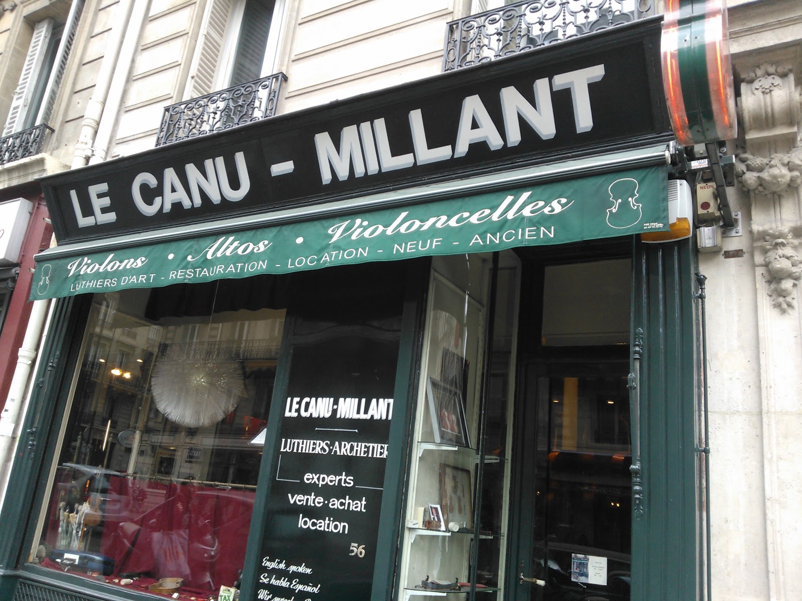 My Might Rue De Rome, Violin & Flute shops in Paris, France