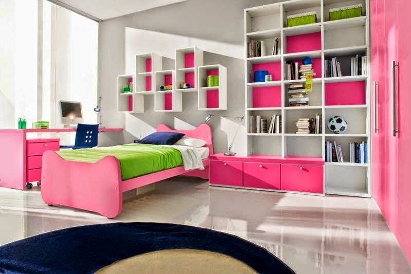 stylish hot pink bedrooms designs