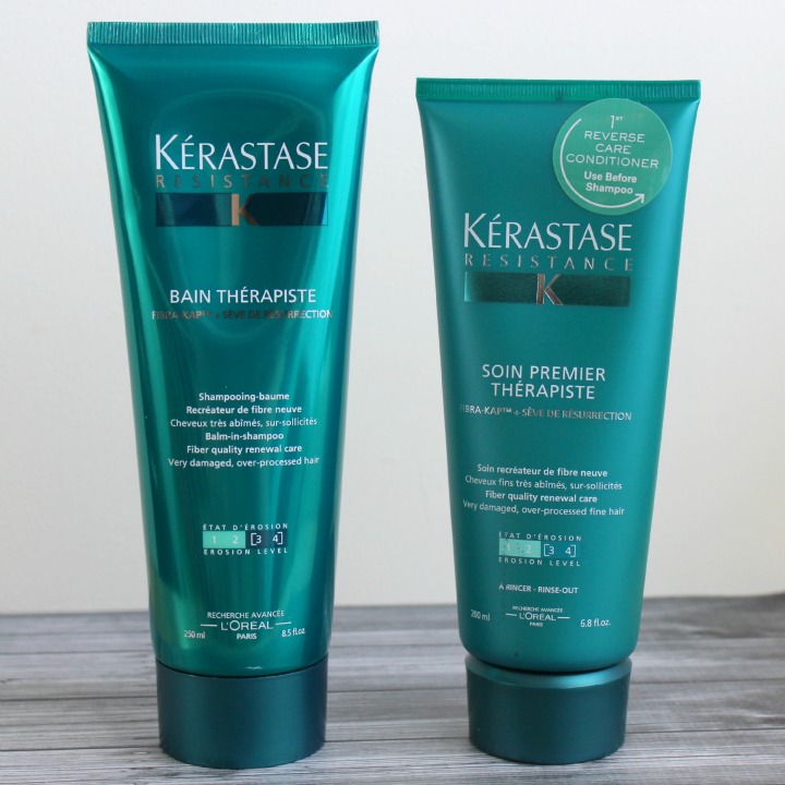 Worth The Splurge Kerastase Resistance Therapiste Bain Shampoo Soin Premier Therapiste Conditioner Hello Pretty Bird A Beauty And Not So Glamorous Lifestyle Blog