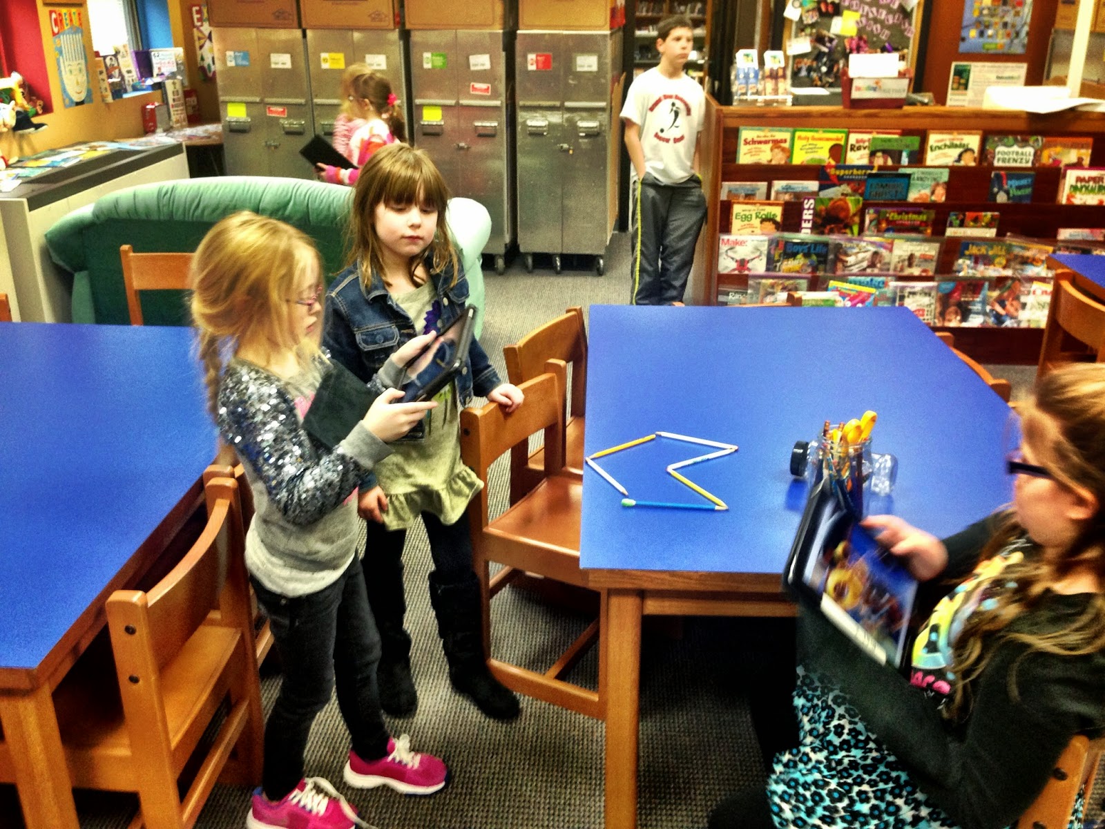 The Library Voice First Grade Is Inspired By Eric Telchin to See A