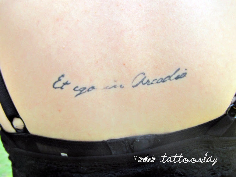 Αποτέλεσμα εικόνας για et in arcadia ego tattoo