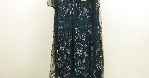 gaun maxi tanpa lengan