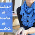 Foulard de círculos de ganchillo