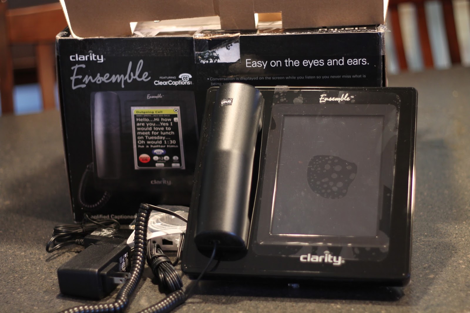 Clarity Ensemble Amplified Captioned Telephone Review