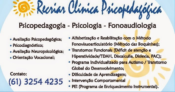 Recriar Clínica Psicopedagógica