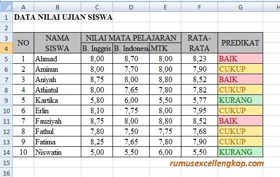 Rumus Excel 2007 Lengkap Pdf Reader