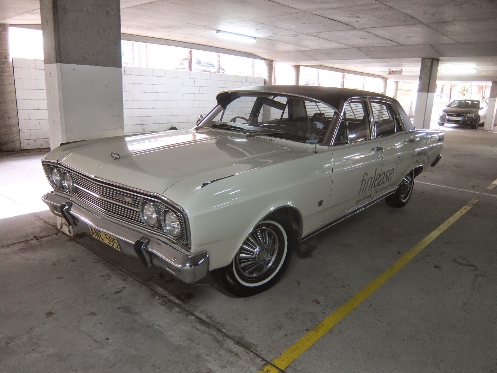 Aussie Old Parked Cars 1969 Ford ZB Fairlane 500