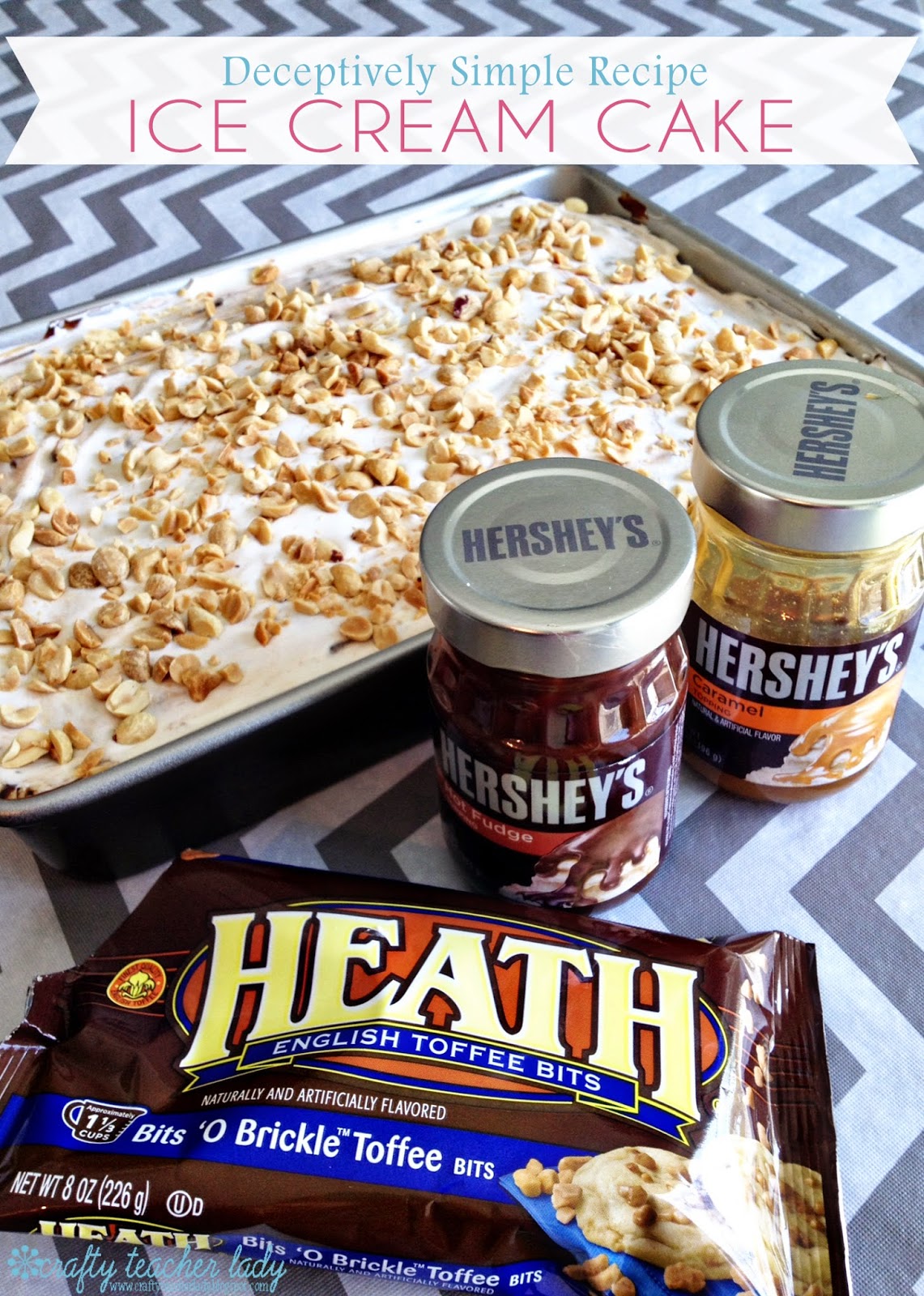 Crafty Teacher Lady Deceptively Simple Ice Cream Cake Recipe