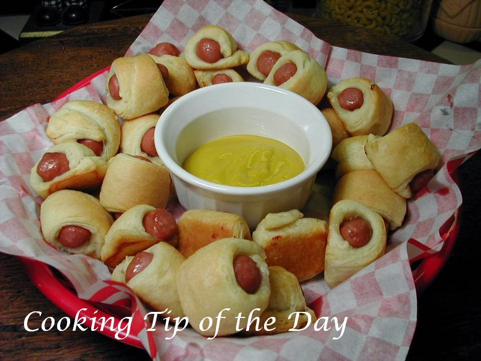 Cooking Tip of the Day Pigs in a Blanket
