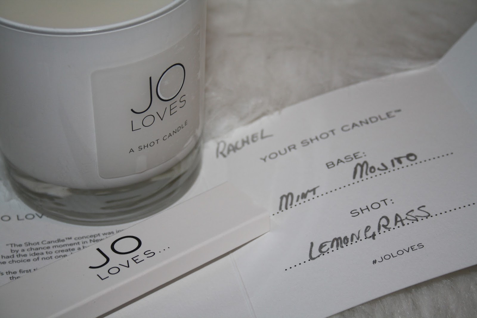 beautyqueenuk Jo Loves Shot Candle