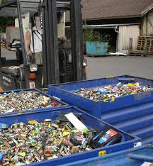 Hazards of batteries lying in landfills 