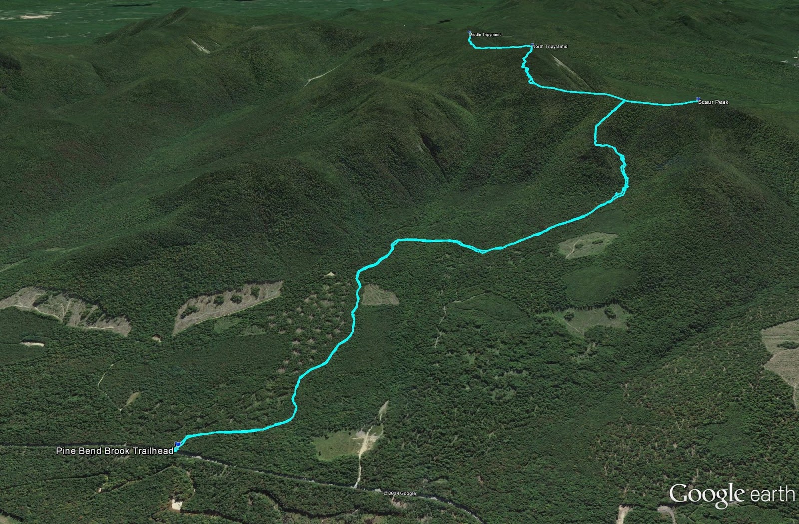 North Tripyramid Middle Tripyramid (NH, 4000) TrailsNH Hiking Conditions