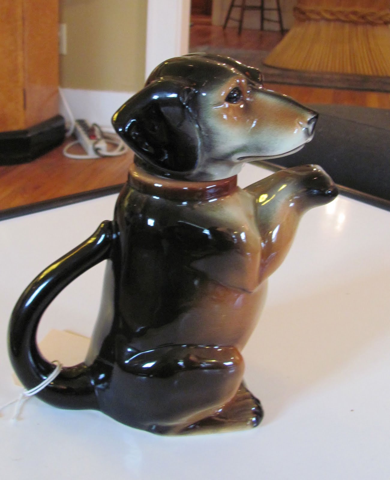 Red Hook Antique Center Vintage Erphila Germany Porcelain Dachshund Teapot