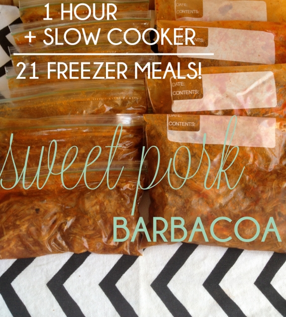 21 Freezer Meals from 1 Slow Cooker Sesh! Pretty Providence
